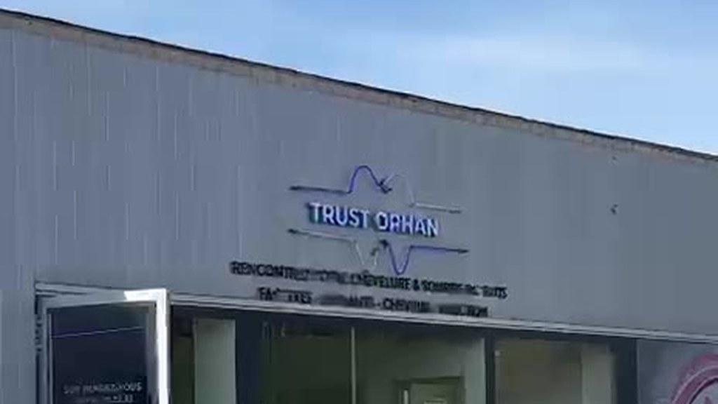 Le bureau de Trust Belgium, rue Pierre Michaux à Oupeye, en province de Liège